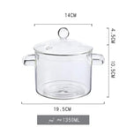 Casserole verre borosilicate transparent plaque induction – Couvercle hermétique cuisine moderne 11
