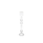 Chandelier transparent grand modèle h41cm AULICA