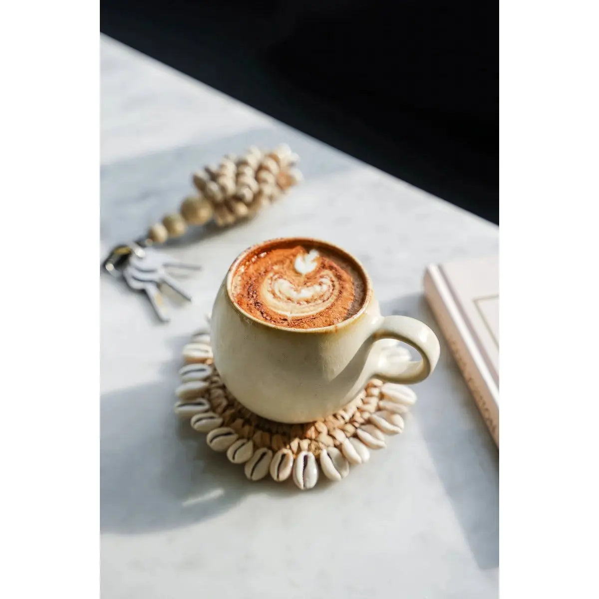 Coaster en raphia - Naturel Bazar Bizar Living