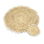 Coaster en raphia - Naturel Bazar Bizar Living