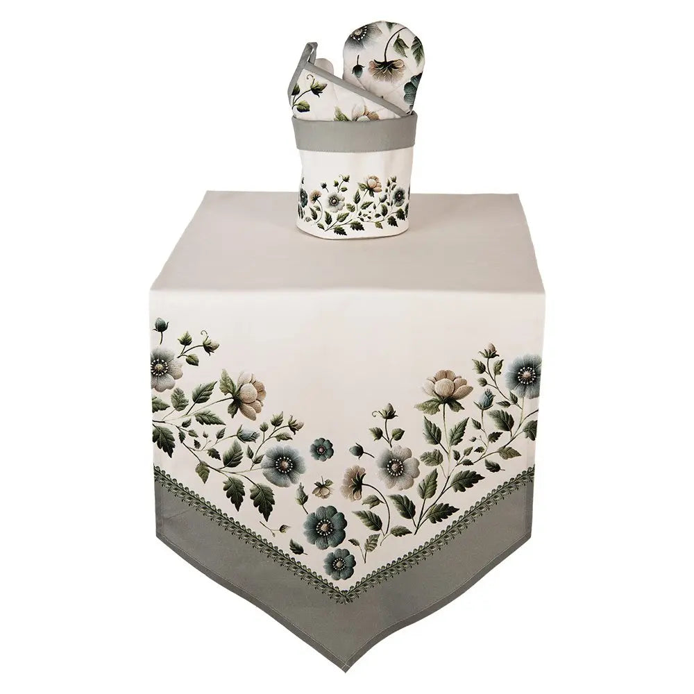 Corbeille à pain Ø 15x16 cm Coton Beige Clayre & Eef.