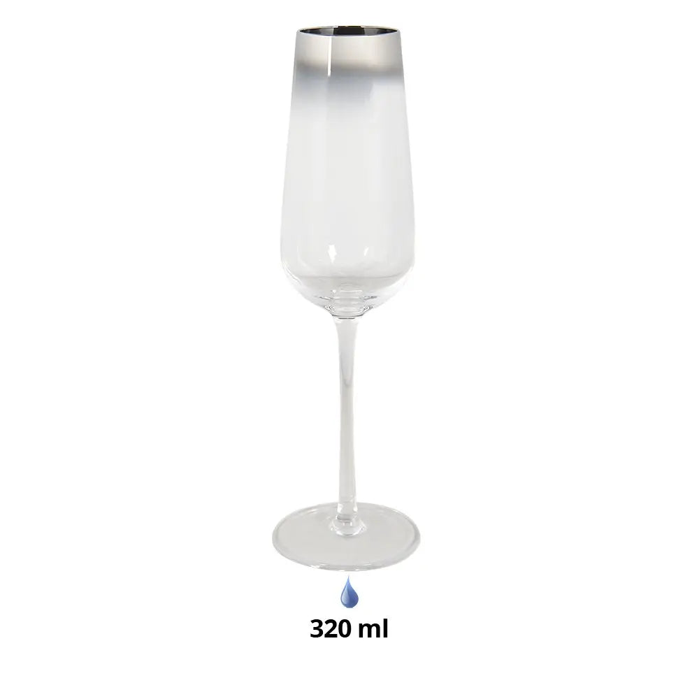 Coupe à champagne Ø 8x26 cm / 320 ml Clayre & Eef.