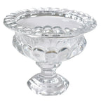 Coupe à fruits Ø 19x15 cm Verre Transparent Clayre & Eef.