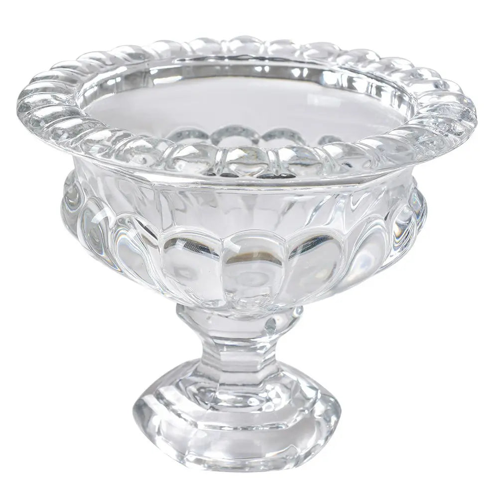 Coupe à fruits Ø 19x15 cm Verre Transparent Clayre & Eef.