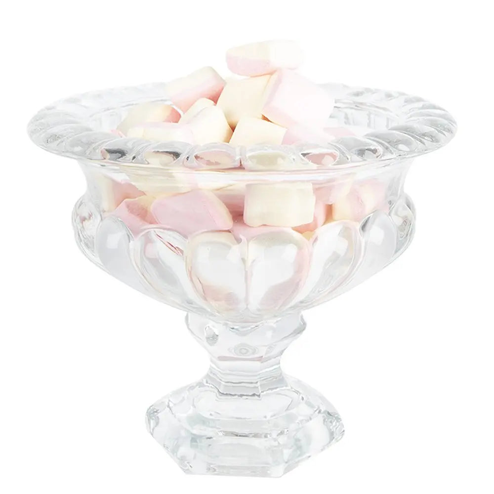 Coupe à fruits Ø 19x15 cm Verre Transparent Clayre & Eef.