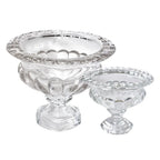Coupe à fruits Ø 19x15 cm Verre Transparent Clayre & Eef.