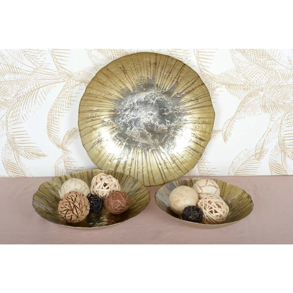 Coupe décorative dorée antique moyen modèle 40cm AULICA
