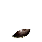 Coupe décorative marron 30x15.5x7cm AULICA