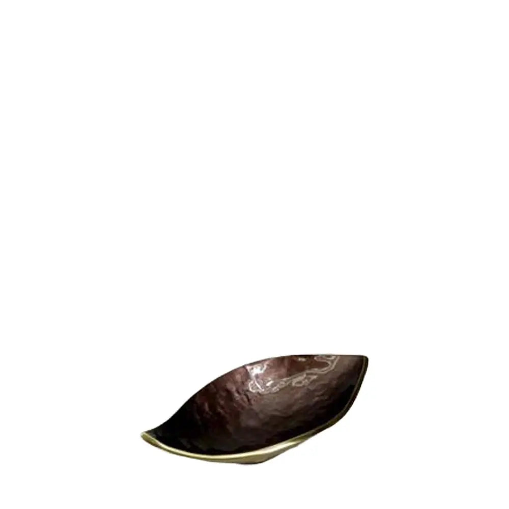 Coupe décorative marron 30x15.5x7cm AULICA