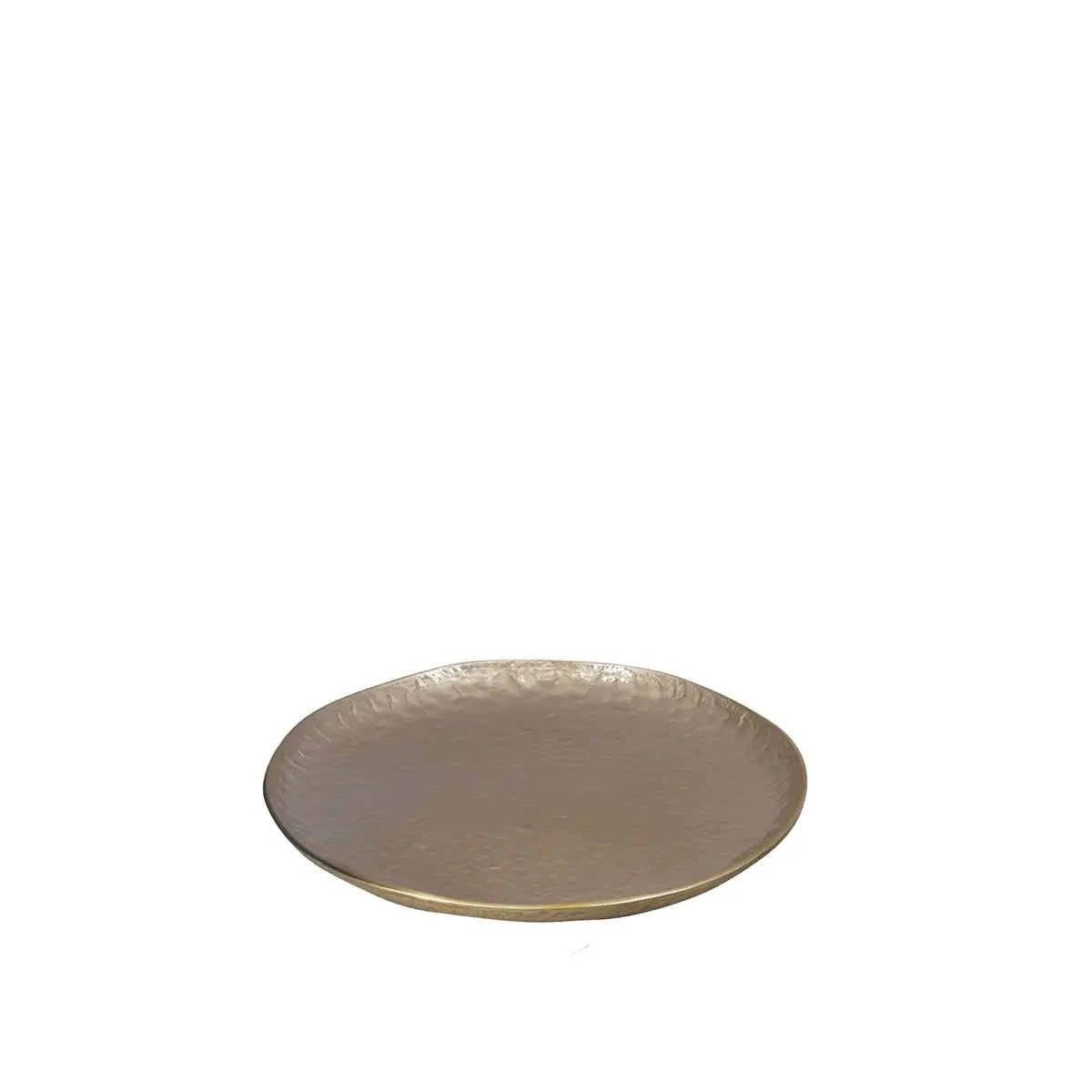 Coupe décorative ronde sable 48x48x4.5cm AULICA