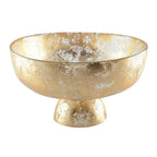 Coupe sur pied dorée 27x27x9cm AULICA