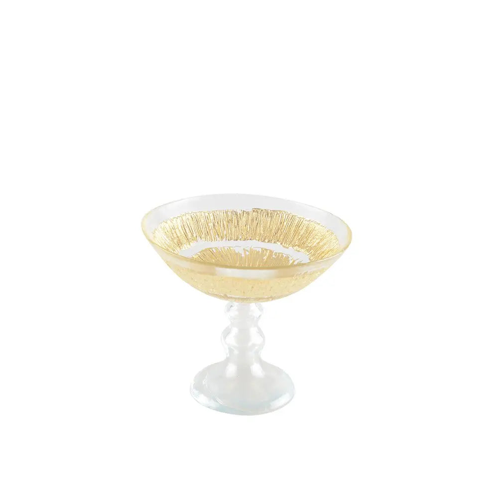 Coupe sur pied dorée - soleil AULICA