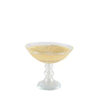 Coupe sur pied dorée - soleil AULICA