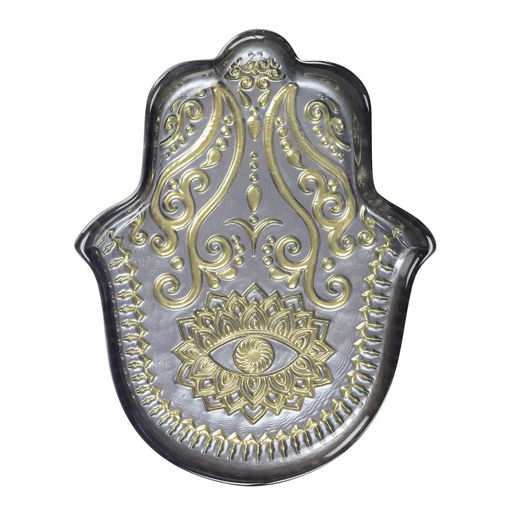 Coupelle fatma argent 21x17x3cm AULICA