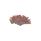 Coupelle feuille marron 21x22x3cm AULICA
