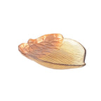 Coupelle noisette grand modèle couleur ambre 19x24.5x4cm AULICA