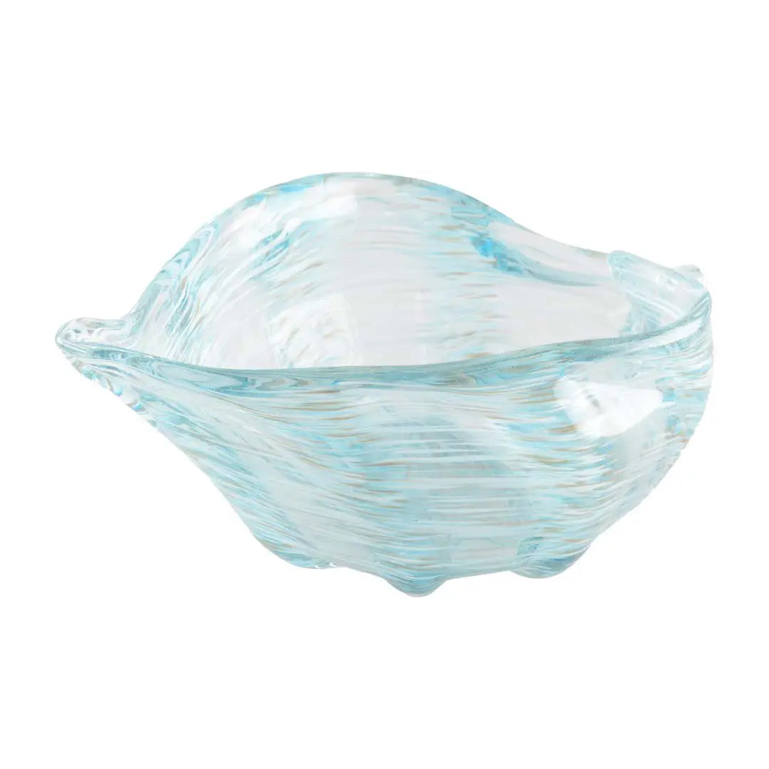 Coupelle océan coquillage bleue 29x17.5x9.5cm AULICA