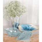 Coupelle océan coquillage bleue 29x17.5x9.5cm AULICA