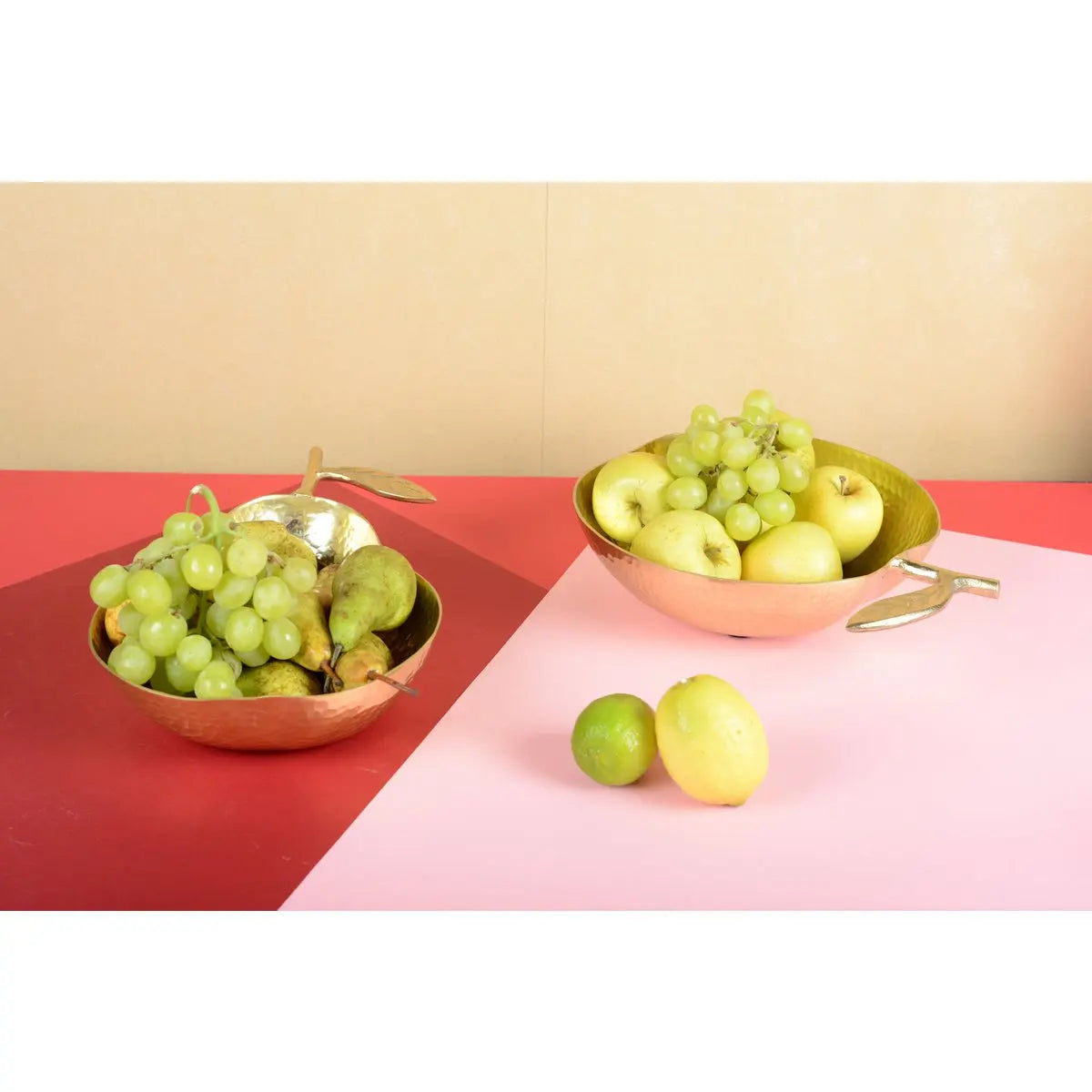 Coupelle poire dorée 27x22x5cm AULICA