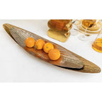 Coupes à fruits en aluminium dorées et argentées - lot de 2 AULICA