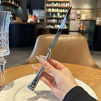 Couteau Acier Inoxydable Cuisine Gastronomique Occidentale – Couteau Acier Inoxidable Moderne Dropshipman