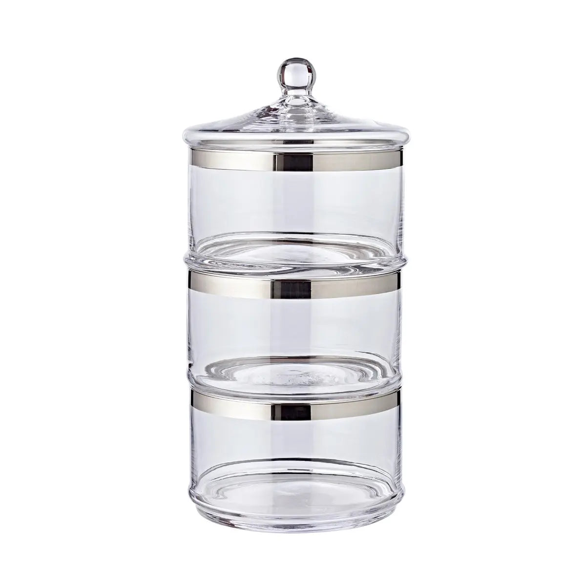 Couvercle de rechange (hauteur 8,5 cm, ø 20 cm) pour bocal en verre Vigo 1231 + 1245, verre cristal soufflé à la bouche EDZARD-SHOP.com