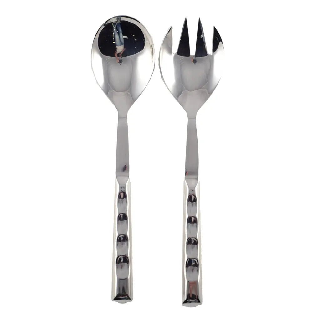 Couverts à salade argent 28.5cm AULICA