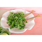 Couverts à salade papillon doré AULICA