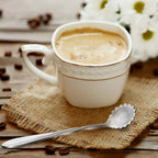 Cuillères Café Dessert Fleur Japonaise Acier Inoxydable – Cuillères Acier Inoxydable Rose Style Rétro Dropshipman