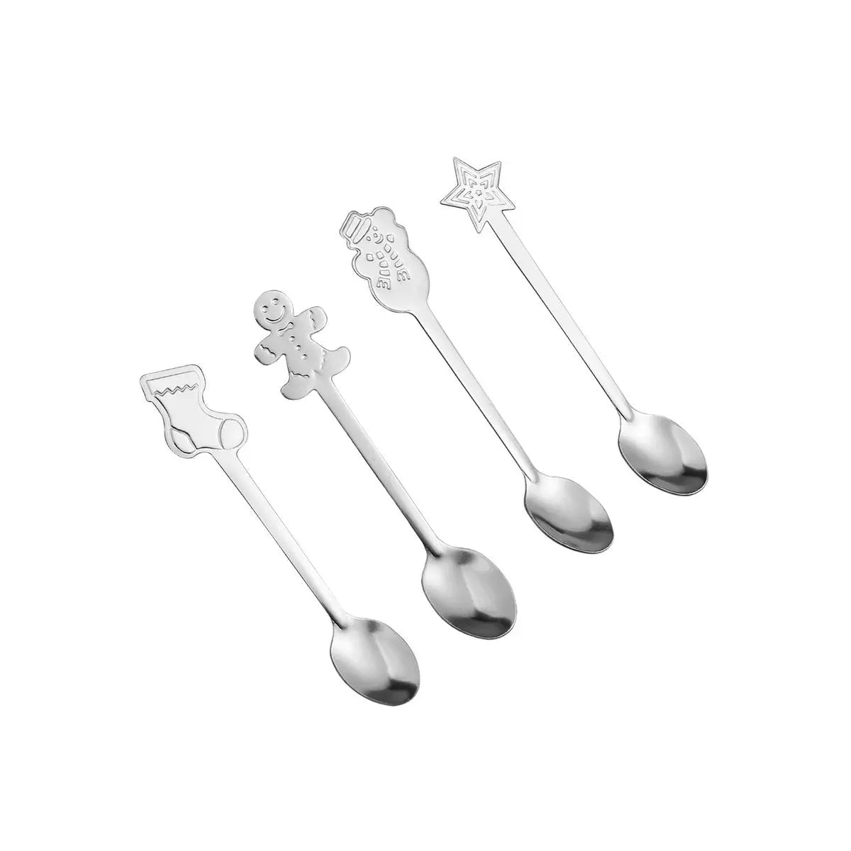Cuillères argent snow - lot de 4 AULICA