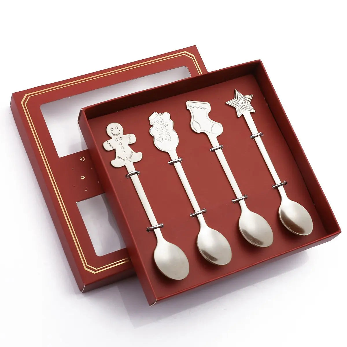 Cuillères argent snow - lot de 4 AULICA