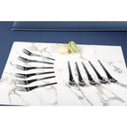 Cuillères martelées argent - lot de 6 AULICA