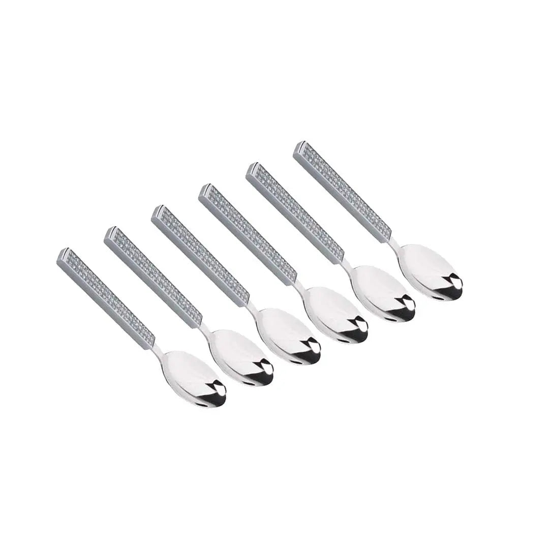 Cuillères mocca luxe - lot de 6 AULICA