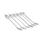 Cuillères sapin argentées - lot de 6 AULICA
