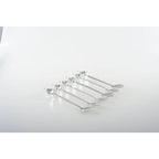 Cuillères sapin argentées - lot de 6 AULICA