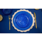 Dessous d'assiette crème 33x33x2cm AULICA