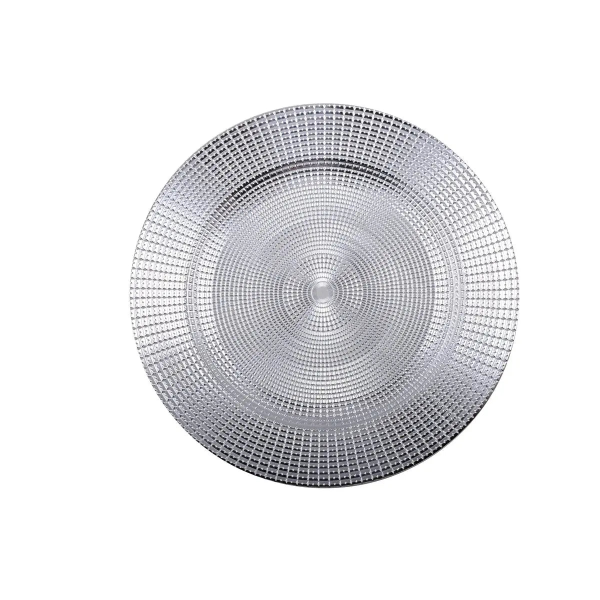 Dessous d'assiette empire argent AULICA