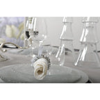 Dessous d'assiette empire argent AULICA