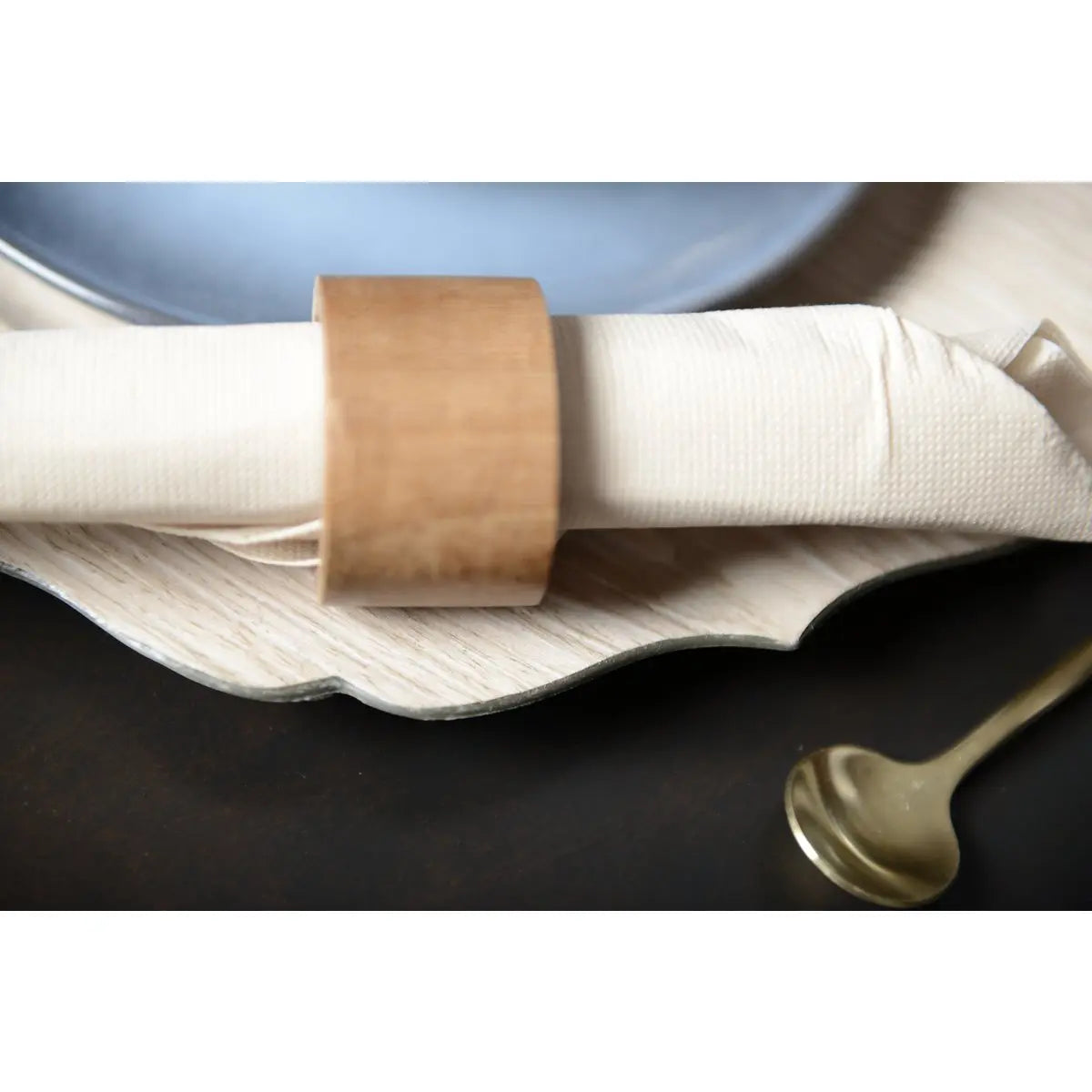 Dessous d'assiette grain de bois AULICA