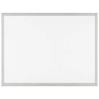 Dessous d'assiette jetable 31.5x45cm blanc et argent rouleau 32 pièce AULICA