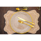 Dessous d'assiette sable AULICA