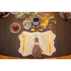 Dessous d'assiette sable AULICA