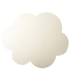Dessous d'assiette simili cuir nuage blanc AULICA