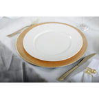 Dessous d'assiette terra doré AULICA