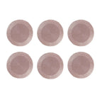 Dessous de verre perle pêche - lot de 6 AULICA