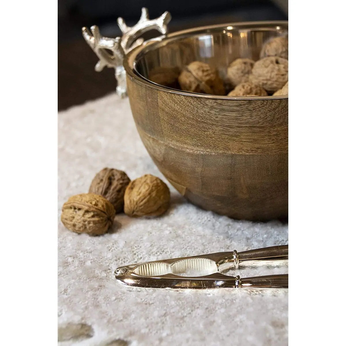 EDZARD Casse-Noisette Carlton, forme classique, argenté, longueur 17 cm EDZARD-SHOP.com