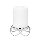 EDZARD Lot de 2 bougeoirs Bastia en argent H 4,5 cm EDZARD-SHOP.com