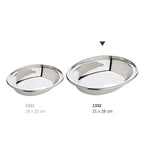 EDZARD bol bol décoratif bol de service Olympia, ovale, 21 x 28 cm, argent massif EDZARD-SHOP.com