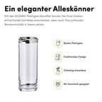 EDZARD carafe anis, verre cristal soufflé à la bouche avec bord en platine, hauteur 21 cm, ø 9 cm, capacité 0,75 litre EDZARD-SHOP.com