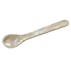 EDZARD cuillère en nacre cuillère à caviar cuillère à oeuf, artisanat de haute qualité, coins arrondis, longueur env.11 cm EDZARD-SHOP.com